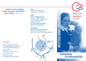 Flyer "Mutter- und Kind-Gruppe“