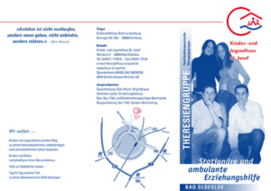 Flyer "Theresien-Gruppe“