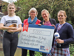 RSH Hilft Helfen unterstützt Heilpädagogisches Modul mit 5.000 Euro