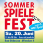 Sommer-Spiele-Fest am 20. Juni