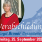Verabschiedung von Birgit Brauer