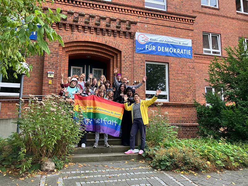 Beteiligung am ersten CSD in Bad Oldesloe